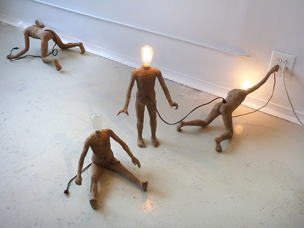 Арт-светильники Lightbulb People от Стивена Шахина (Stephen Shaheen)