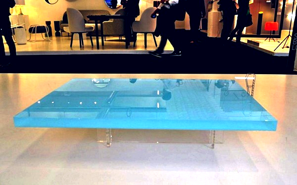 Swimming Pool Table, простой и стильный журнальный столик от Freshwest Design