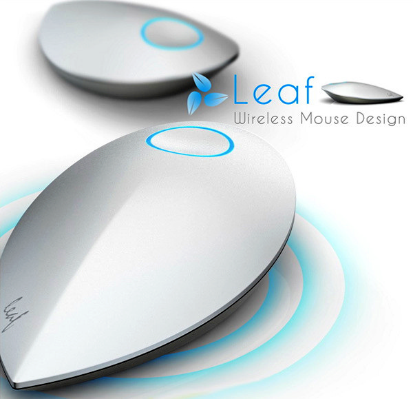 Экологичная мышка Leaf wireless mouse 