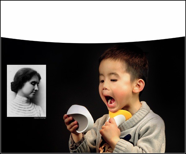 VV-Talke, концептуальное устройство в помощь слабослышащим детям