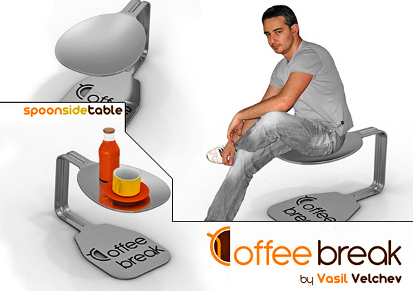 Coffee Break: дизайнерская мебель для кофеманов от Василия Велчева (Vasil Velchev)