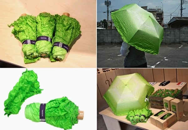 Vegetabrella: зонт-овощ от Yurie Mano