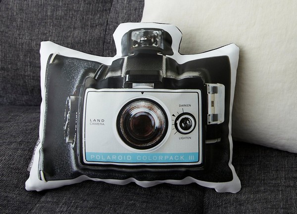 Винтажные фотоаппараты Vintage Cameras в виде дизайнерских подушек