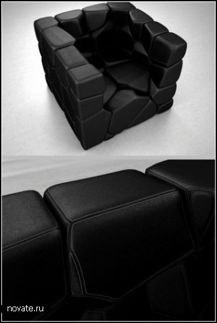 Кресло Vuzzle из 59 подушек-модулей