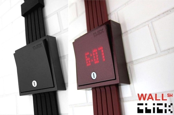 Wall Switch Watch, наручные часы в виде выключателя