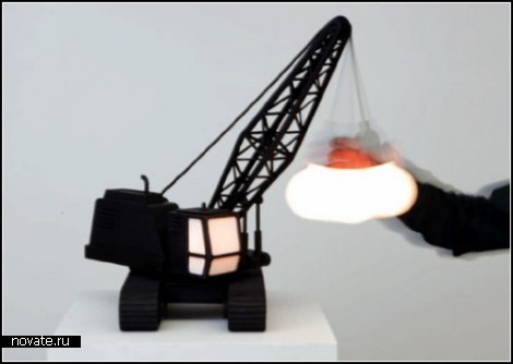 Светильники-*краны*  Wrecking Ball Lamp и Crane lamp