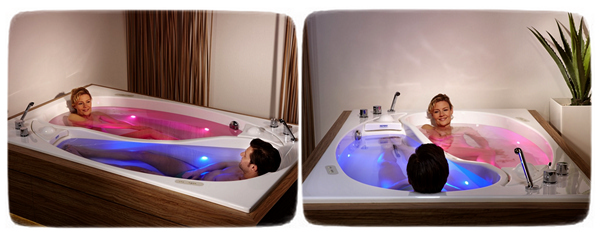 Yin Yang Bathtube: необычная ванная для влюбленной пары