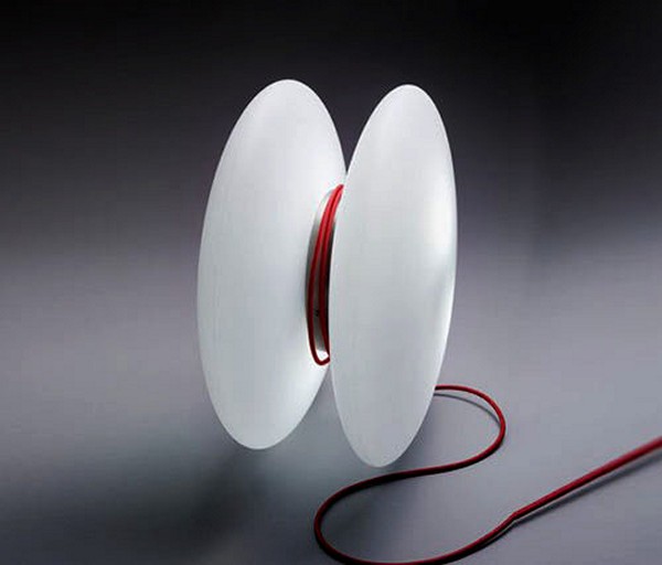 Yo-Yo lamp, напольный ночник в виде игрушки йо-йо