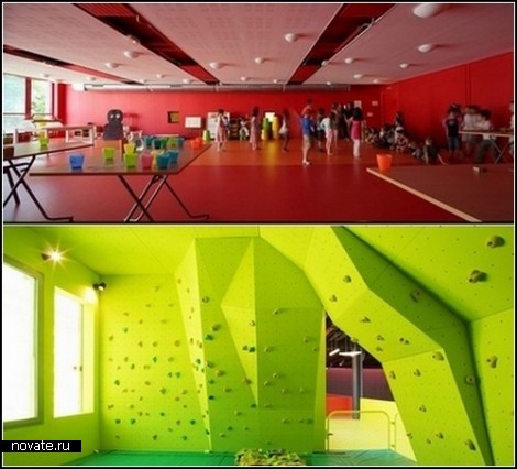 Молодежный спортивно-развлекательный комплекс от KOZ Architectes