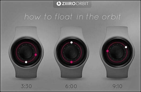 Если привыкнуть, то по часам Orbit тоже можно ориентироваться во времени