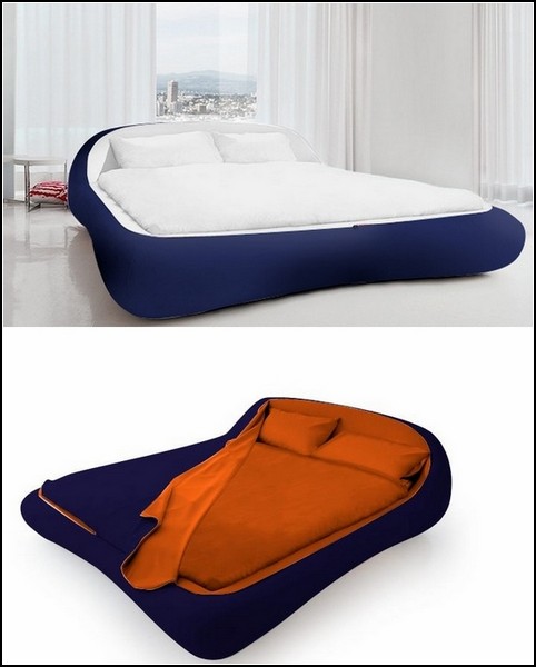 Кровать Zip Bed, которую не нужно заправлять