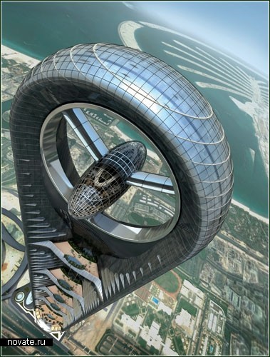 Проект 700-метрового и 125-этажного небоскреба в Дубаи