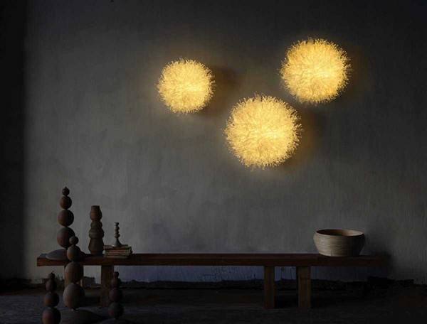 Anemone Collection. Лампы-анемоны от дизайнера Оливии д`Абовиль (Olivia d’Aboville)