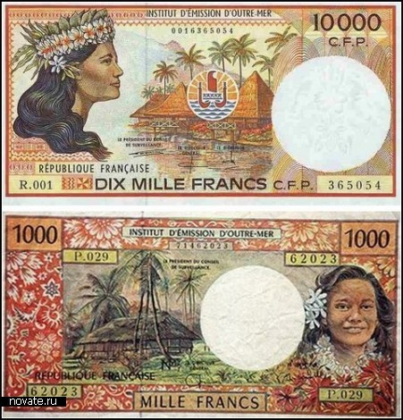 Деньги Французской Полинезии