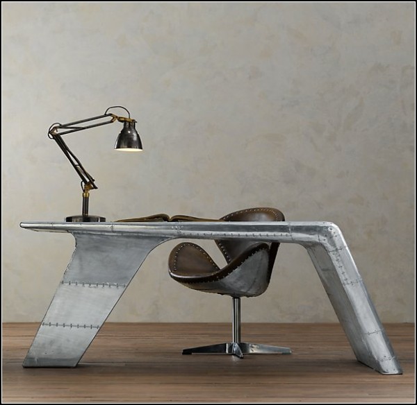 Стол Aviator wing desk, имитация крыла самолета-истребителя
