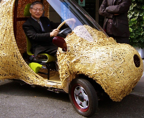 Bamgoo, бамбуковый электромобиль из Киото