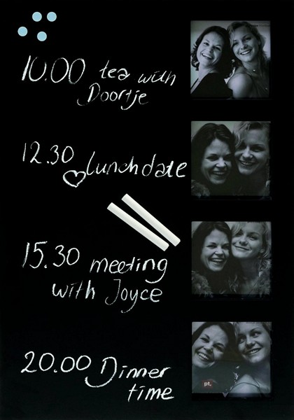Multi-Photo Chalkboard Frame, рамка для фото, подписанных мелом