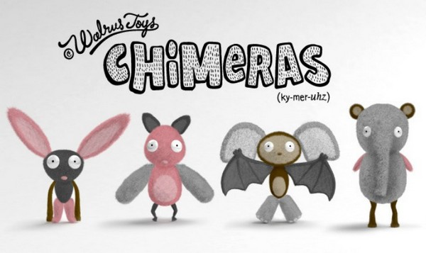Плюшевые Химеры (Chimeras). Модульные игрушки от Walrus Toys