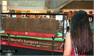 Самый большой шоколадный батончик