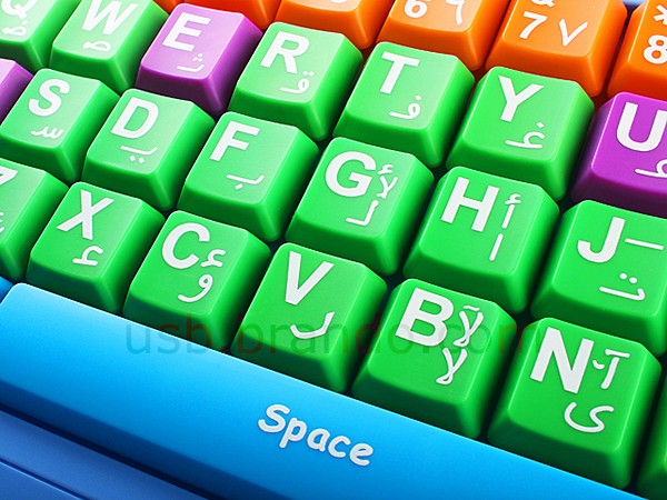 Разноцветная клавиатура для самых маленьких