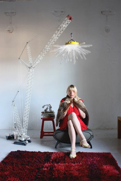 Дизайнерский светильник Crane Light от Charlie Davidson