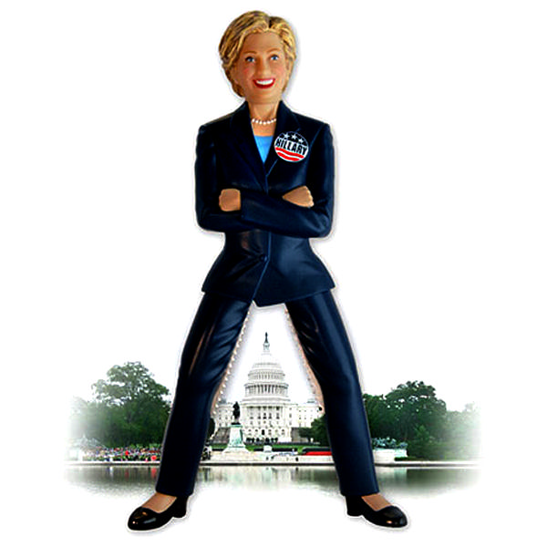 Щелкунчик Hillary как плод американского юмора