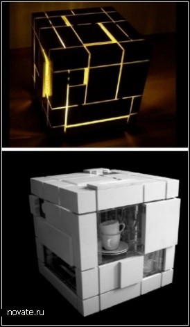 Многофункциональный светящийся куб Сubic lighting