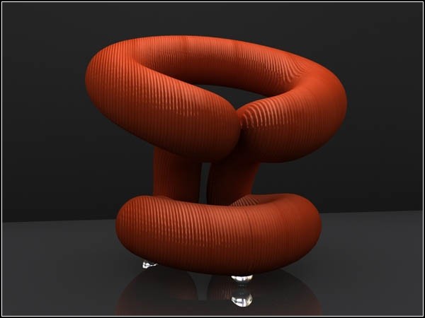 Мебель будущего. Проект Curve от Дарко Николич (Darko Nikolic)