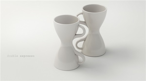 Концептуальные чашки Double Couple от Катерины Семенько