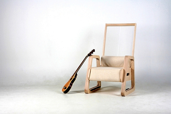 Струнное музыкальное кресло Echoism Chair