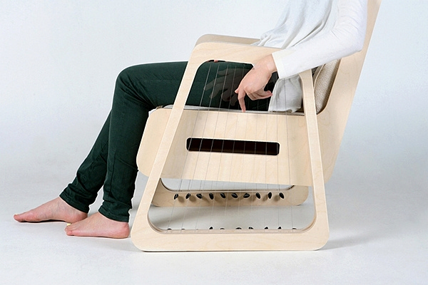 Музыкальный проект Echoism Chair от дизайнера JaeYoung Jang