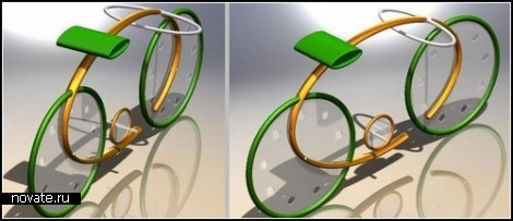 Круглый и экологически чистый концепт Ellipsis Bike