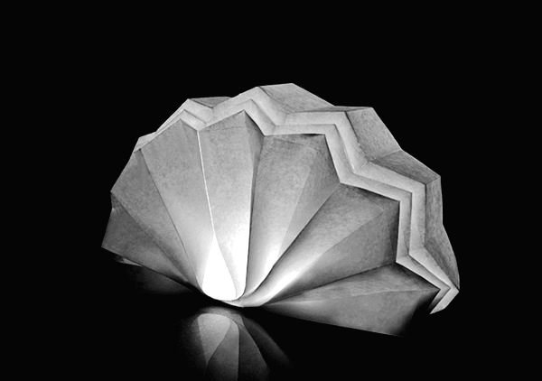 Светильники-оригами Folded Light от Jiangmei Wu