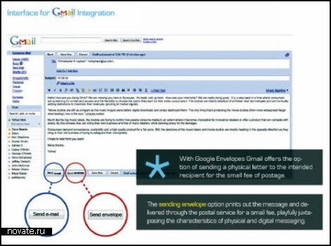 Новый способ отправлять *бумажную* почту... через Gmail