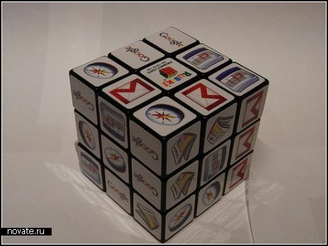 Google Rubik’s Cube. Креативная реклама Google