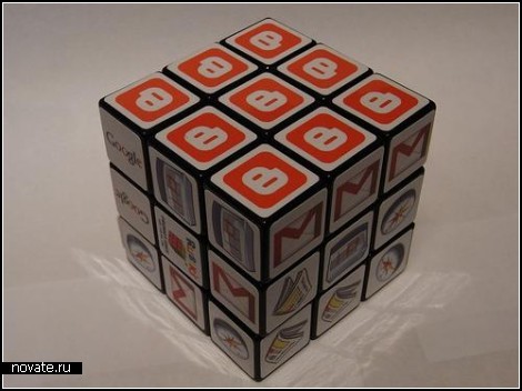 Google Rubik’s Cube. Креативная реклама Google