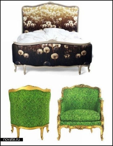 Green Collection. Весенняя коллекция мебели от Margaret Elman