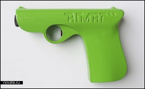 Aimat - фотокамера-пистолет для безопасной стрельбы по *мишеням*