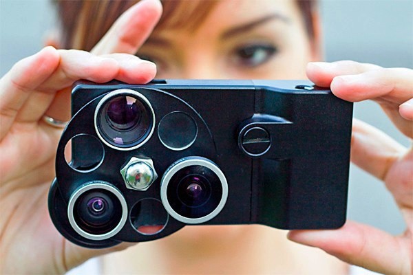 Lens Dial Case, чехол с набором линз для творческой фотосъемки на iPhone
