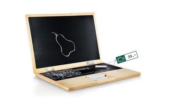 Не портящий зрение детские ноутбук i-Wood от компании Rasselfisch