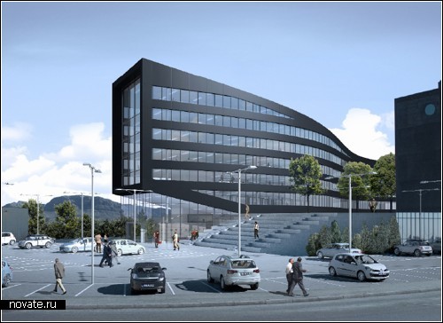 Проект офисно-торгового центра *Worm Lange* в Норвегии