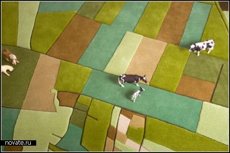 Ковры-ландшафты Land carpets от Florian Pucher