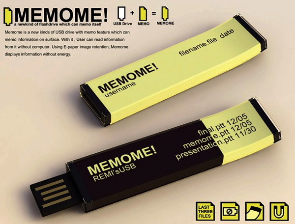 Memome  USB. Флешка с заметками