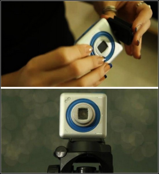 Концептуальный фотоаппарат MMI screen-less camera. Идеальный автопортрет одним кликом