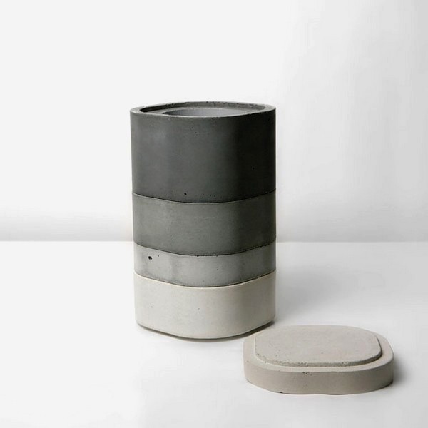 Модульные бетонные вазы Konkurito vases
