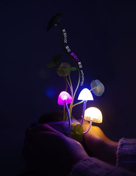 Неоновый ночник Kinoko Mushroom Lamp с USB-подключением