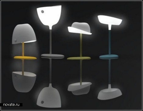 Лампа-модница в силиконовой *панамке* со светодиодами