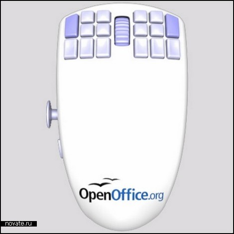 Мышка OpenOfficeMouse с 18-ю кнопками