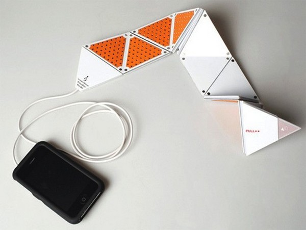 Динамики-оригами для плейеров и телефонов