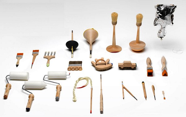 Полная коллекция декоративных инструментов для покраски The Paint Evolution